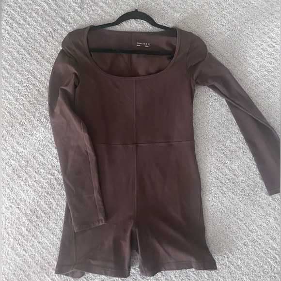 Aritzia Golden Bodysuit - Picture 4 of 4